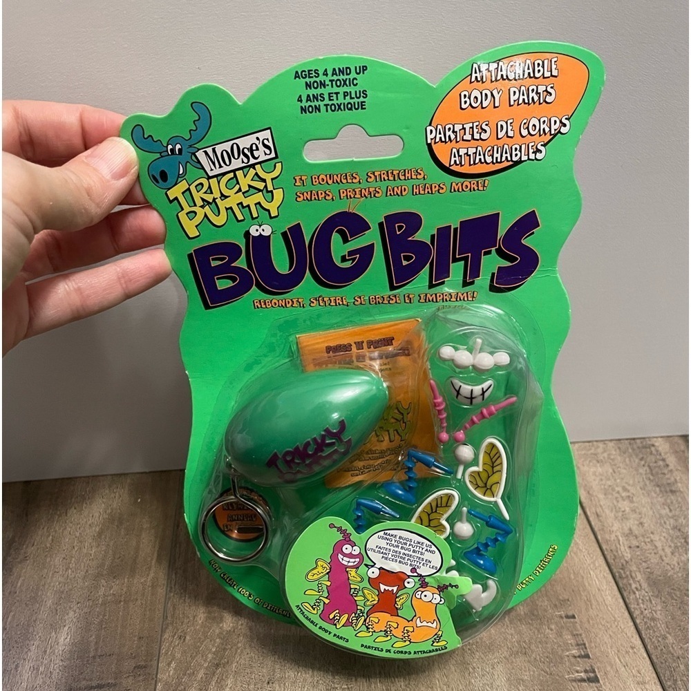 RARE Moose’s Tricky Putty Bug Bits, SEALED